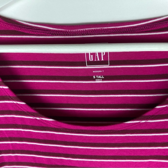 Gap Women’s Crewneck Long Sleeve T-Shirt Modern T -Size S Tall - Picture 4 of 6